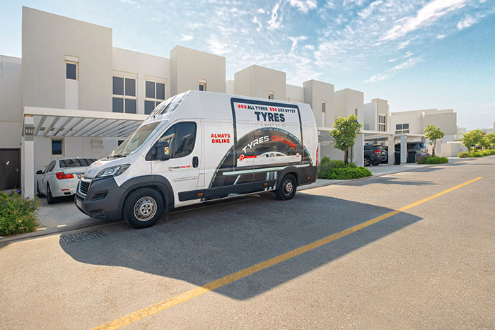 Mobile van tyres fitment at your location